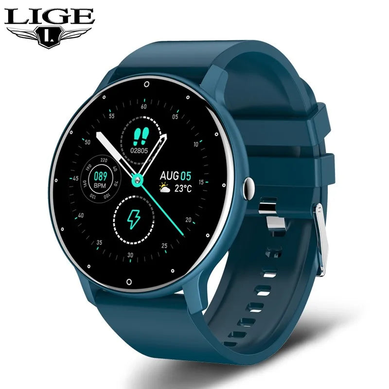 LIGE Women Smart Watches Heart Rate Monitoring Bracelet Waterproof Sleep Monitoring Fitness Sports Smartwatch Activity Tracker