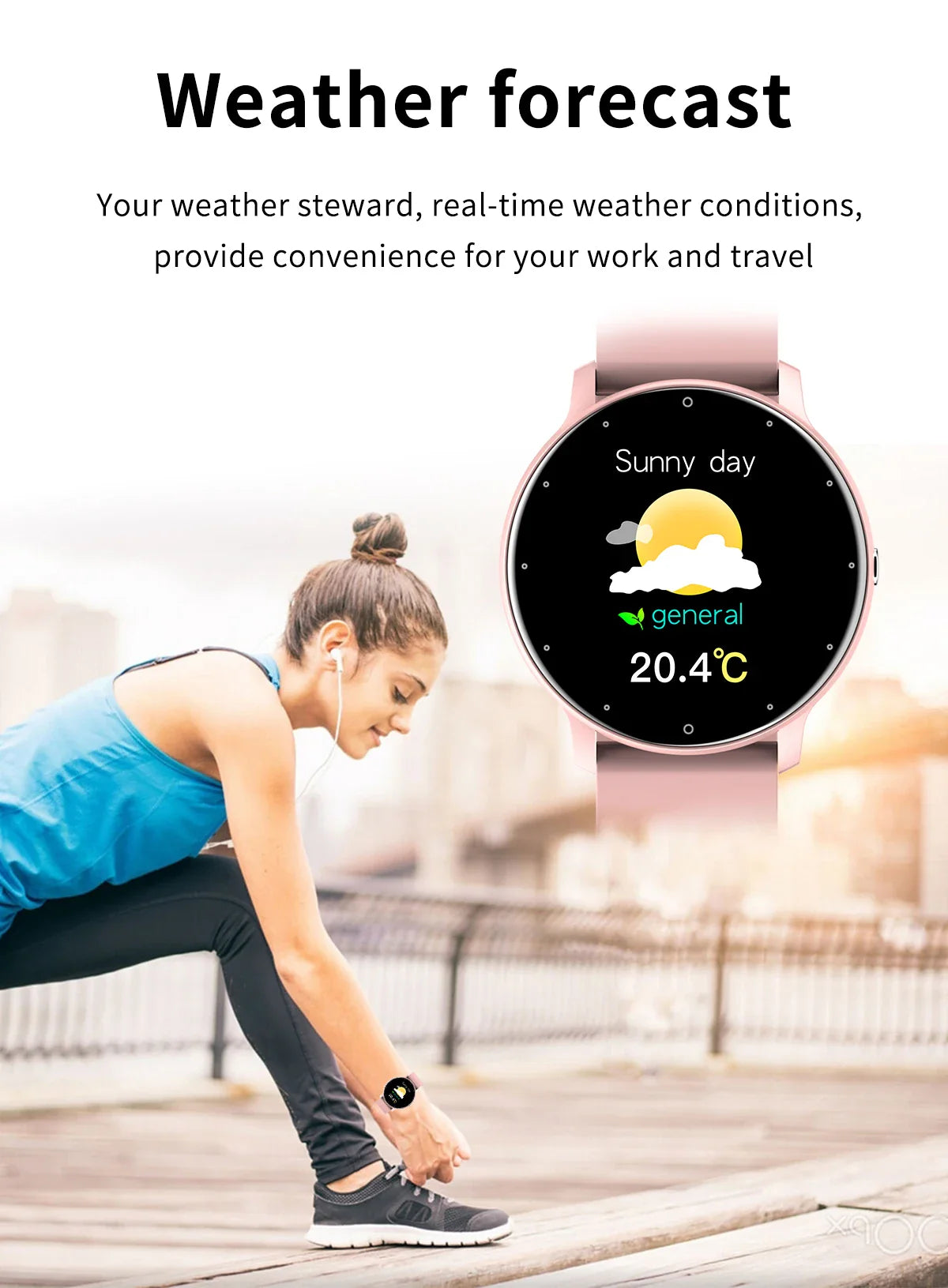 LIGE Women Smart Watches Heart Rate Monitoring Bracelet Waterproof Sleep Monitoring Fitness Sports Smartwatch Activity Tracker