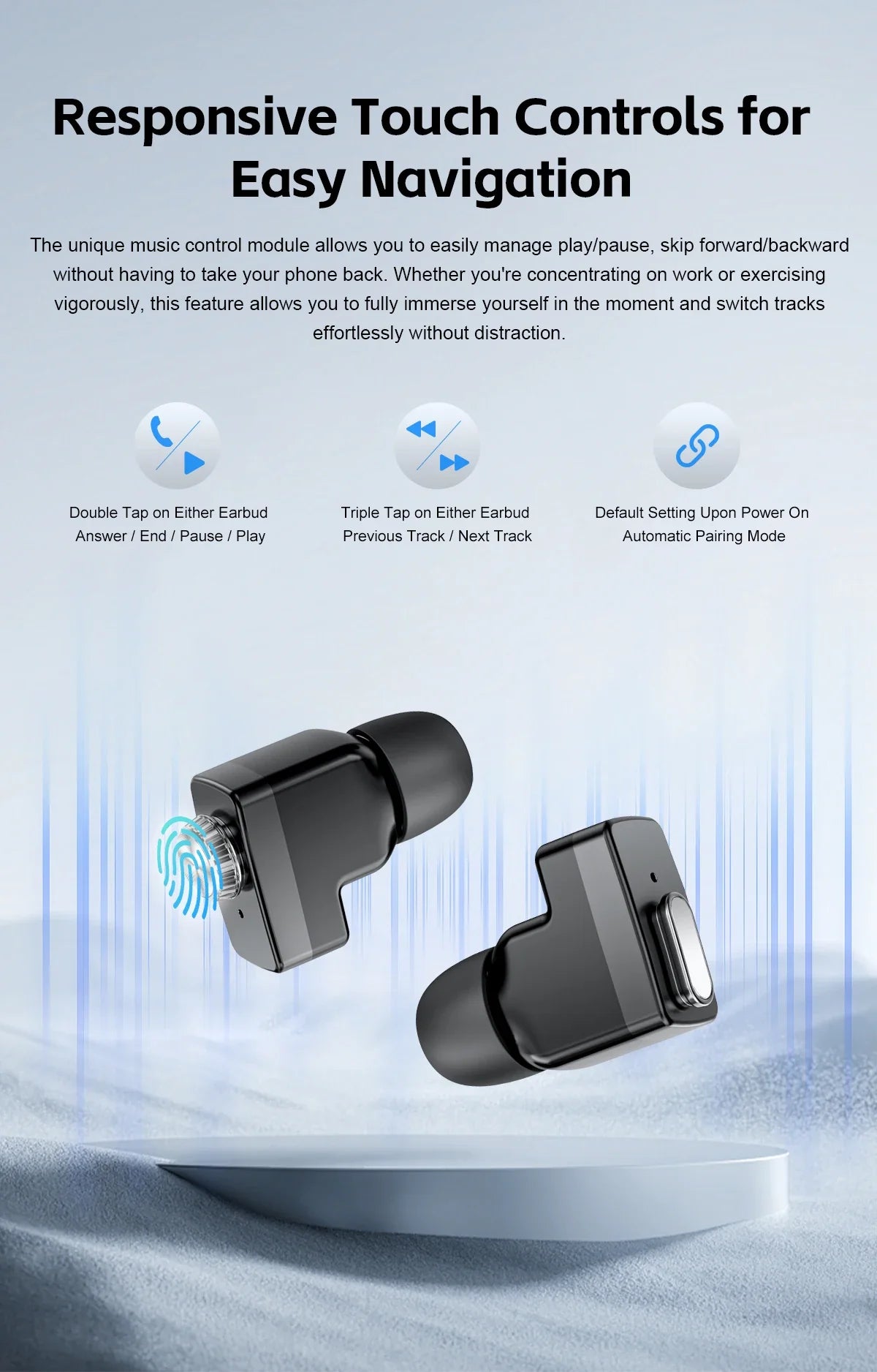 TWS Headset Two In One Wireless Bluetooth