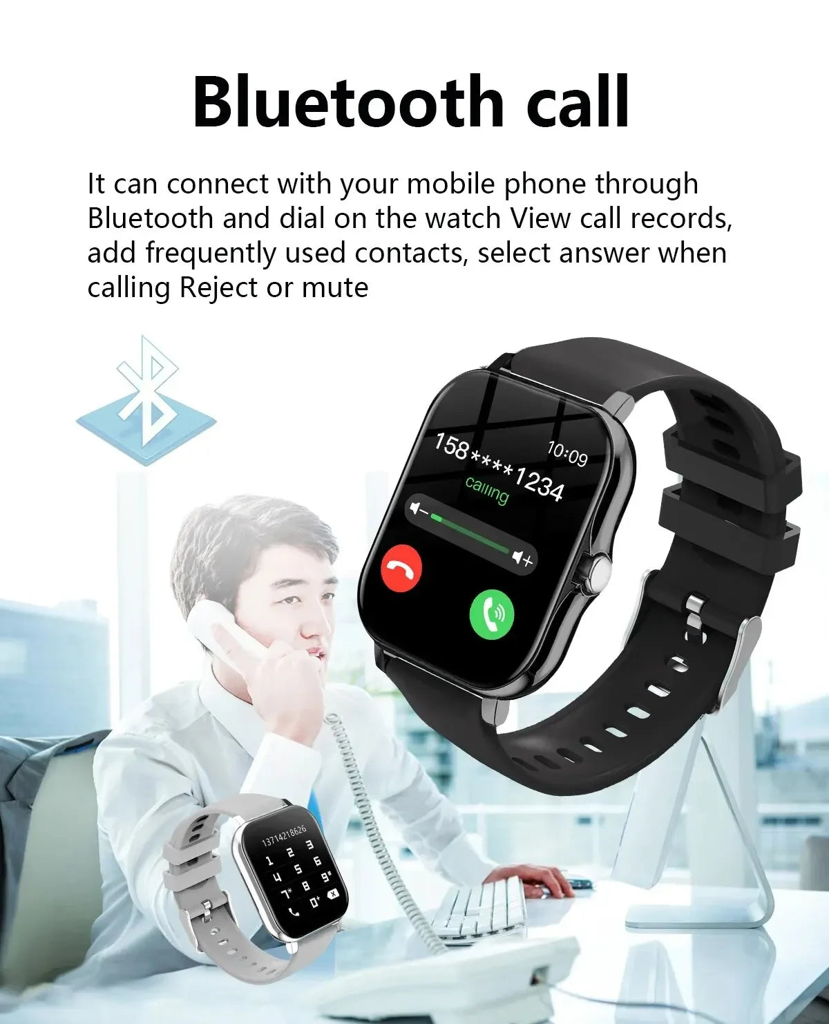 Xiaomi 2025 Selling New Smart Watch for Men Women Newest Sport SmartWatch Faces Bluetooth Call Sports Fitness Phones Android iOS