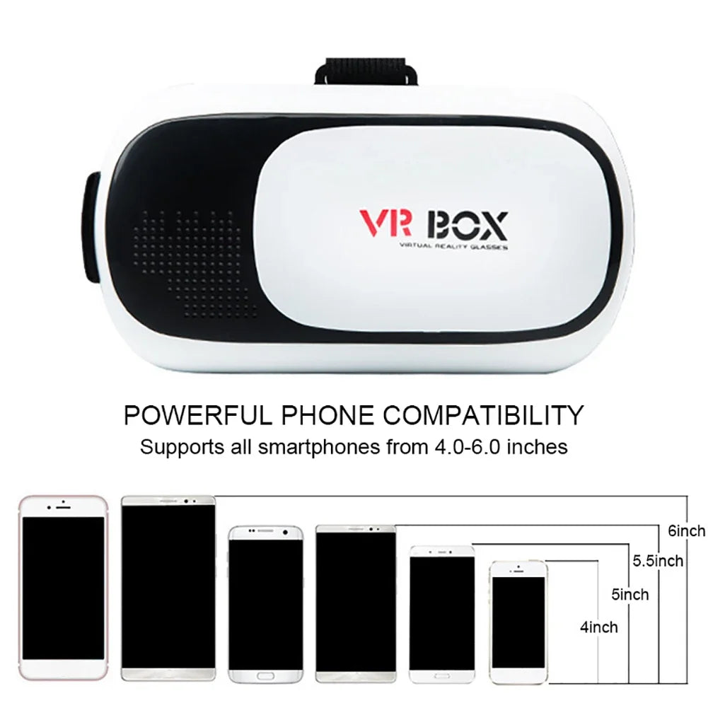 Original VR Virtual Reality 3D Glasses Box Stereo Google Cardboard Headset Helmet for IOS Android Smartphone Rocker