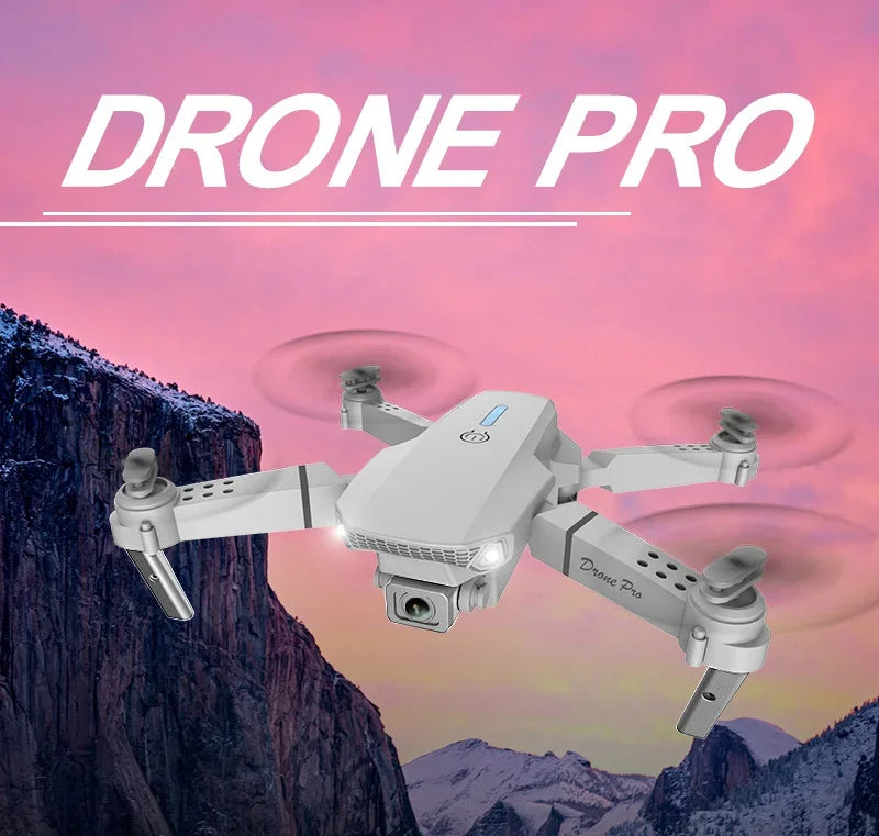 New E88 Pro RC Drone 4K Professinal With 1080P Wide Angle Dual HD Camera Foldable RC Helicopter WIFI FPV Height Hold Apron Sell