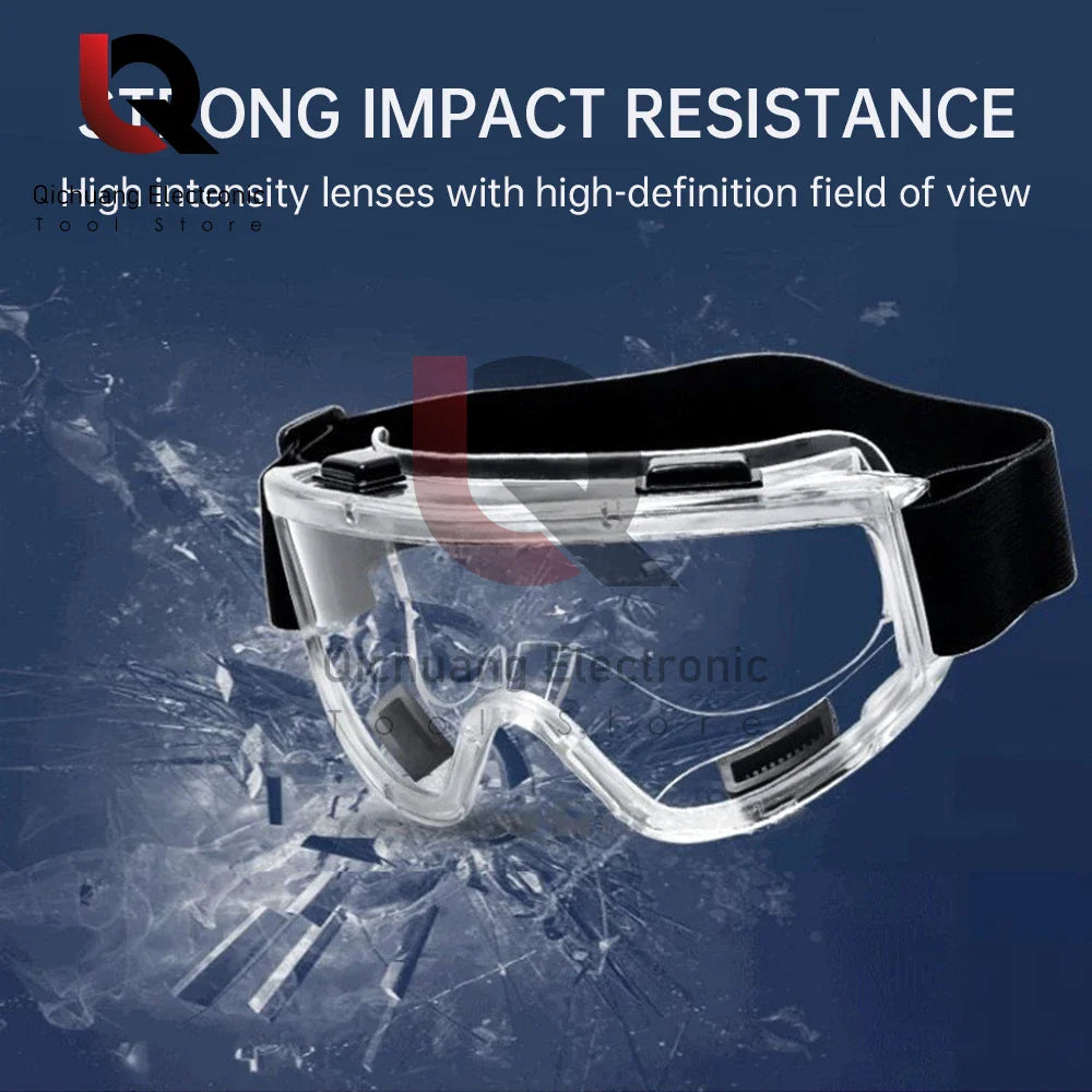 Motorcycle Goggles Glasses Men Women Eye Protect Off-road Cycling Safety Anti Dust Glasses Protection Moto Dust-proof Eyeglasses